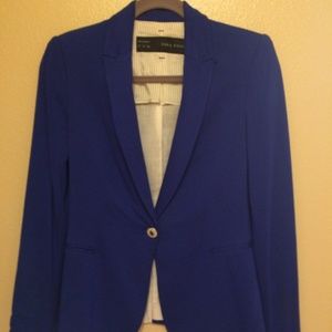Royal blue blazer